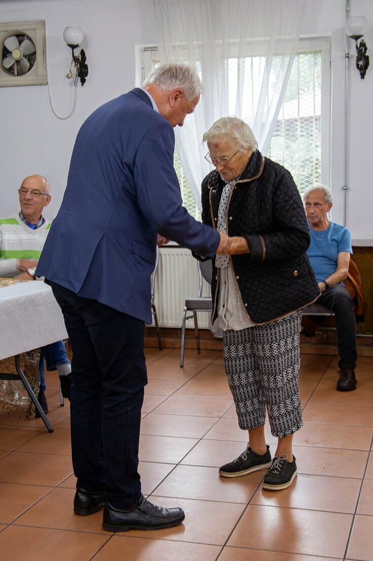 Zdjęcie z Dnia Działkowca Wręczenie